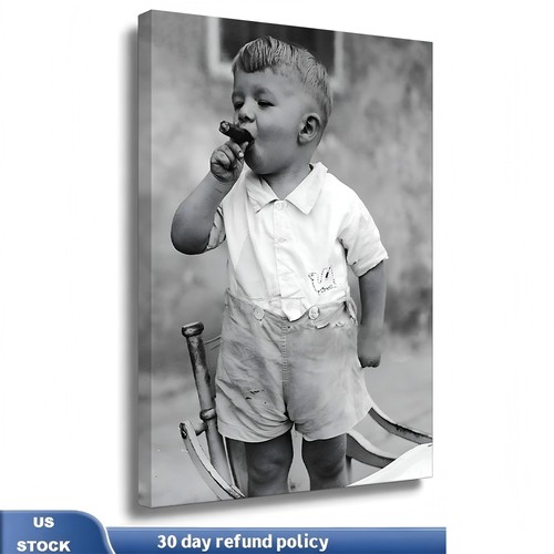 Vintage photo poster little - poster,,
