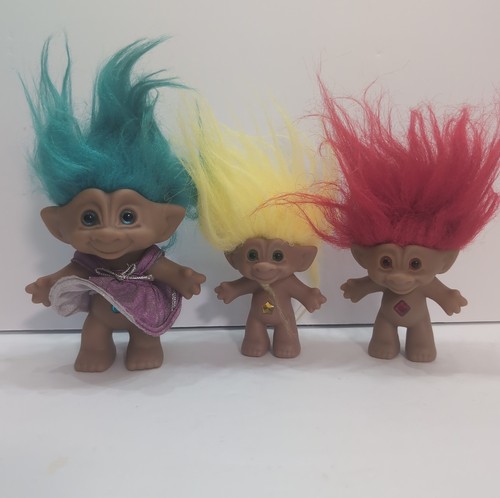 Vintage treasure troll dolls - vintage,