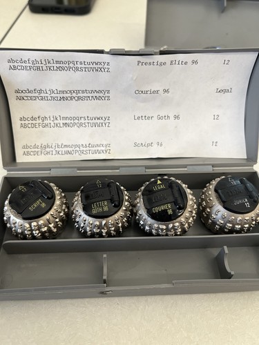 Set vintage ibm - of, 15