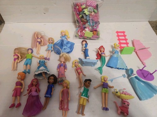 Polly pocket dolls - polly, lot