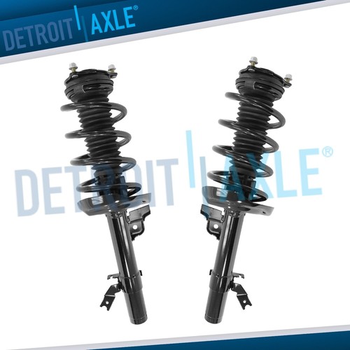 Pair front struts - pair, coil