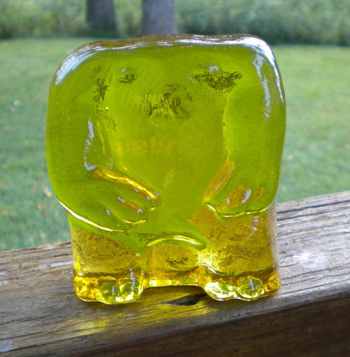 Blenko glass cryptid critter - cryptid,