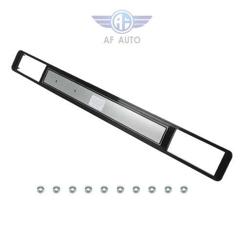 Brushed aluminum dash - aluminum,