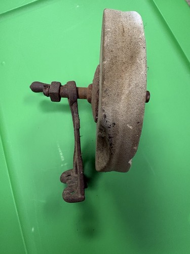 Antique bench mount hand - antique,