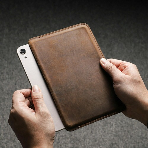 Genuine leather sleeve - leather, case