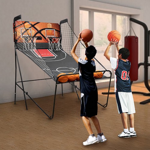 Indoor basketball arcade - indoor, game