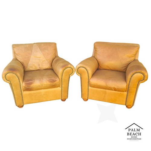 Leather lounge club chairs - lounge,
