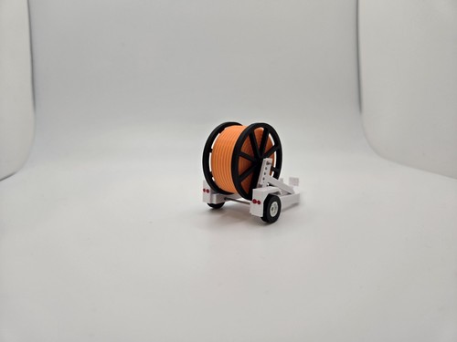 Scale cable reel trailer - scale,