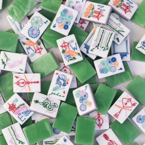 American mahjong tiles set - mahjong, 160