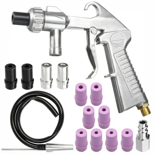 Sand blasting gun - blasting, kit