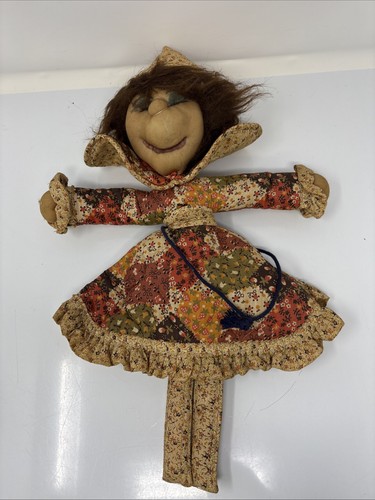 Vintage handmade plush rag - vintage,