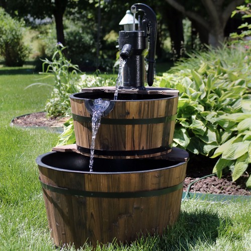 Inch tier wood barrel - 34-inch,