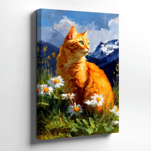 Wall art orange - wall,