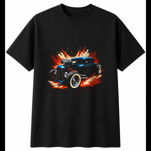 Airbrush classic hot rod - airbrush,