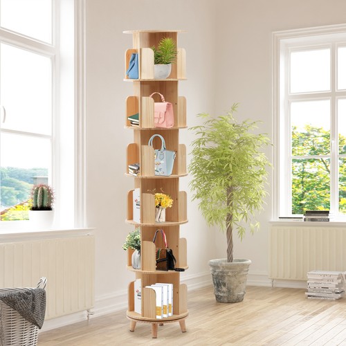 Rotating bookshelf cylindrical - rotating,