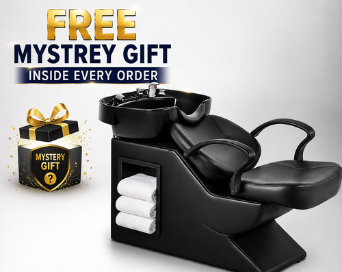 Barber shampoo bowl chair set - bowl,
