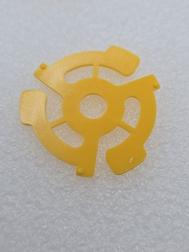 Yellow rpm record - 45, 7"