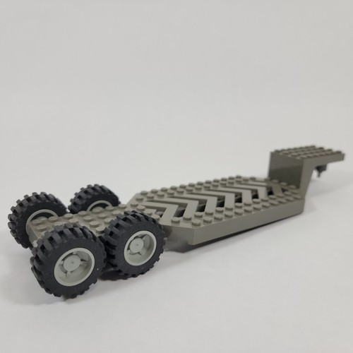 Vintage lego semi truck - truck, old