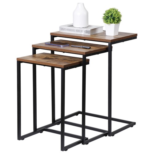 Shaped end table - table, sofa