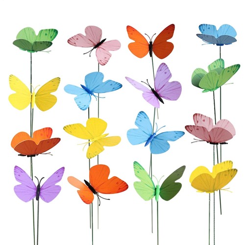 16pcs colorful butterfly - 16pcs,