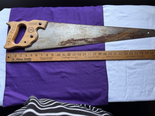 Stanley wood handle crosscut - stanley,