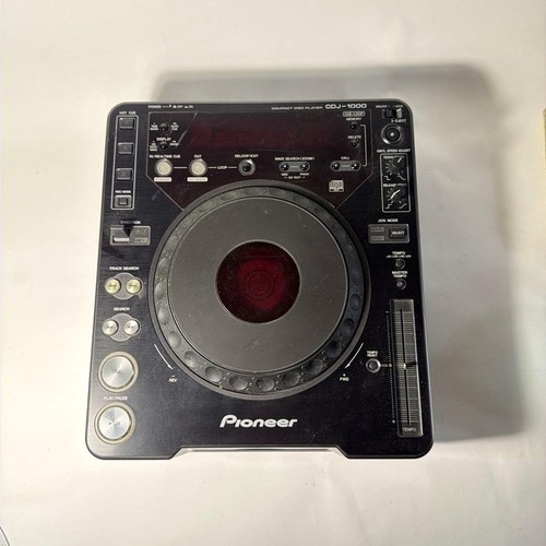Pioneer cdj 1000 digital - pioneer, cd