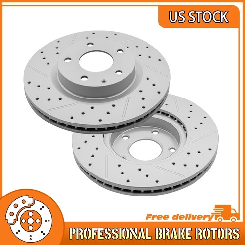 Front drilled brake - front, for