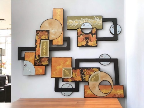 Contemporary wood wall - contemporary,