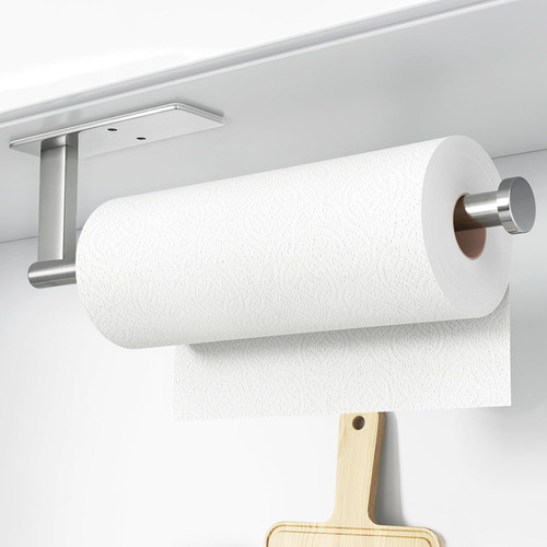Paper towel holder - towel, under