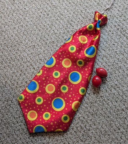 Quick clown costume jumbo - quick, tie