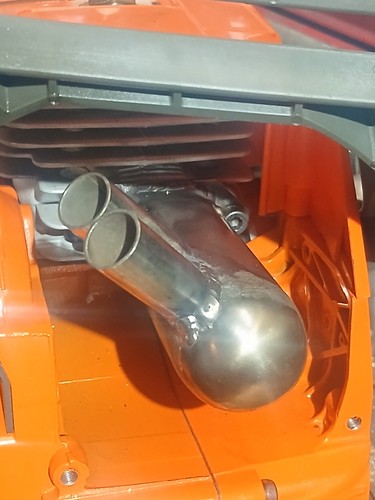 Dual port hemi - dual, resonator