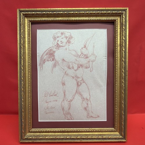 Signed 1998 cupid cherub red - 1998,