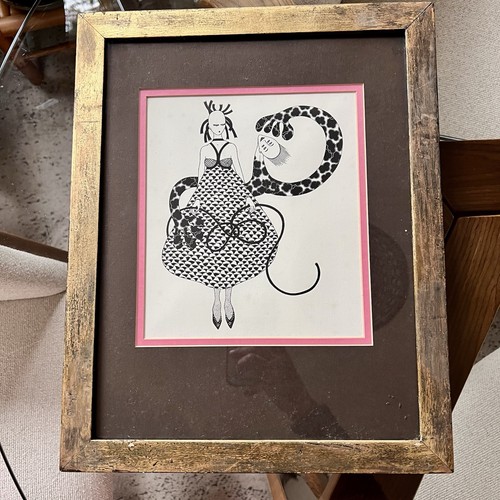 Original ink drawing - ink,