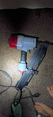 Pneumatic framing nail - nail, gun
