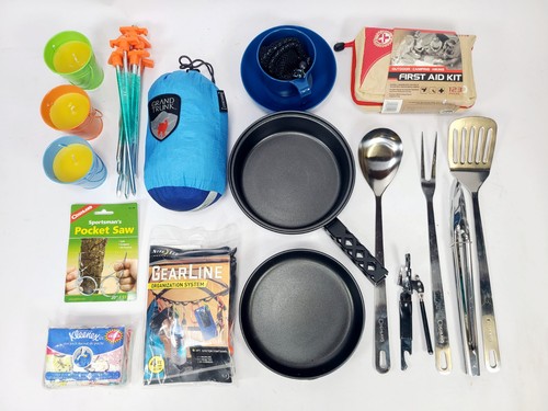 Camping gear lot new - camping,