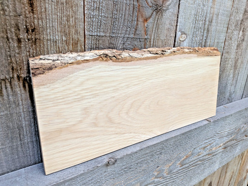 Live edge white oak - edge,