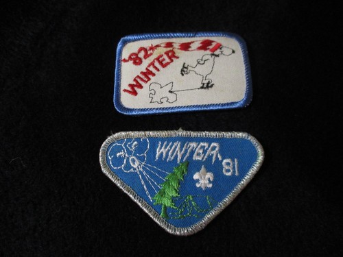 Two vintage boy scouts 1981 - two,