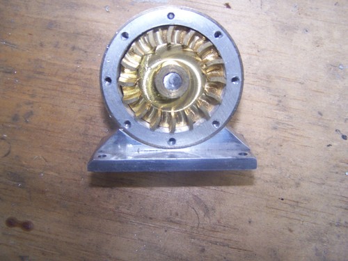Steam turbine model - steam,