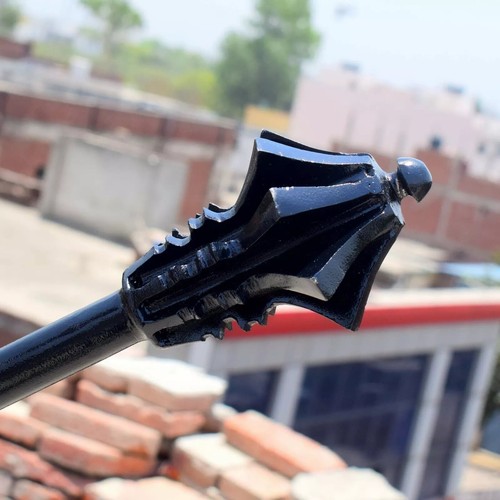 Medieval spiked metal mace - medieval,