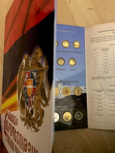 1994 2023 armenia coins - armenia,
