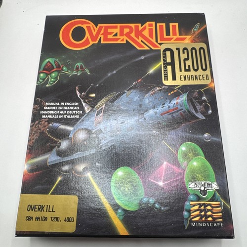 Overkill commodore amiga - amiga, 1200