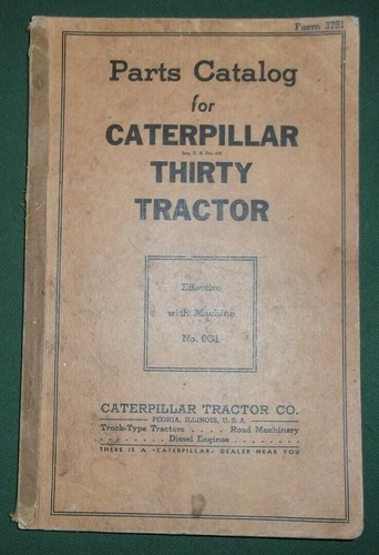 Cat caterpillar thirty crawler - thirty,