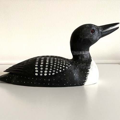 Exceptional loon duck decoy - loon,