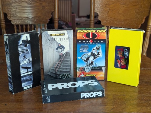Bmx vhs tapes - vhs, props