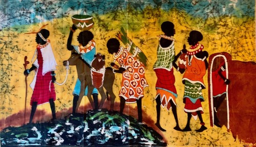 Large batik painting - large,