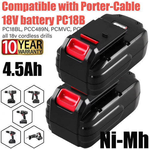 2pack 18v 5ah replace for - replace,