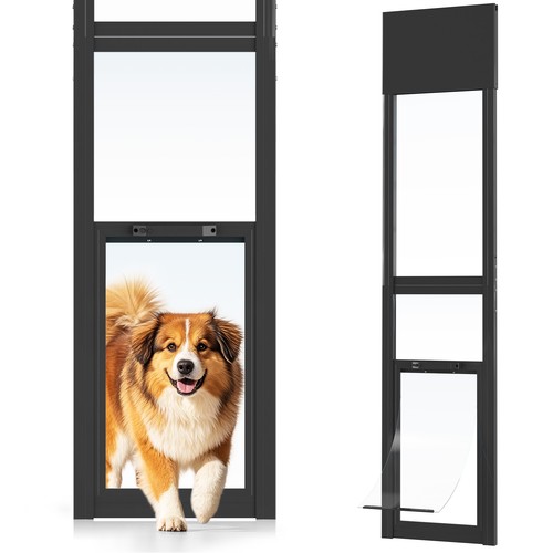 Adjustable sliding glass dog - adjustable,