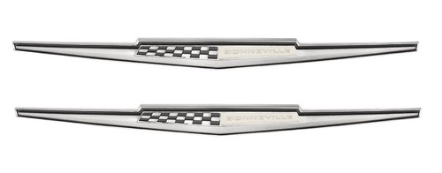 Front fender emblem set - set, for