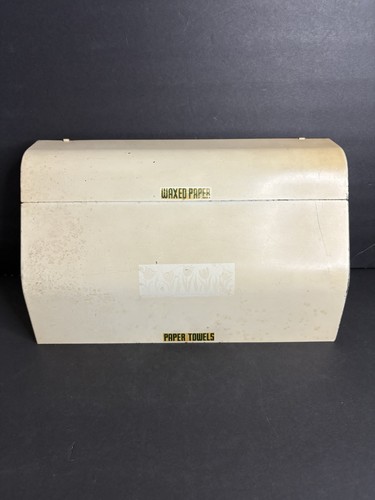 Vintage metal wax paper - metal,