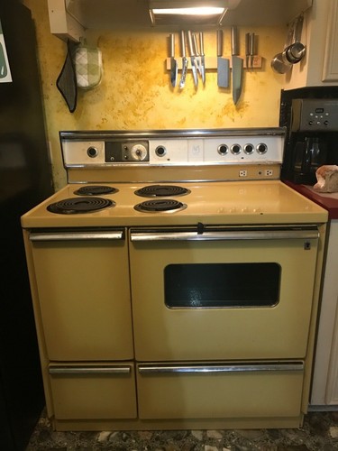 1972 vintage stove - 1972, ge